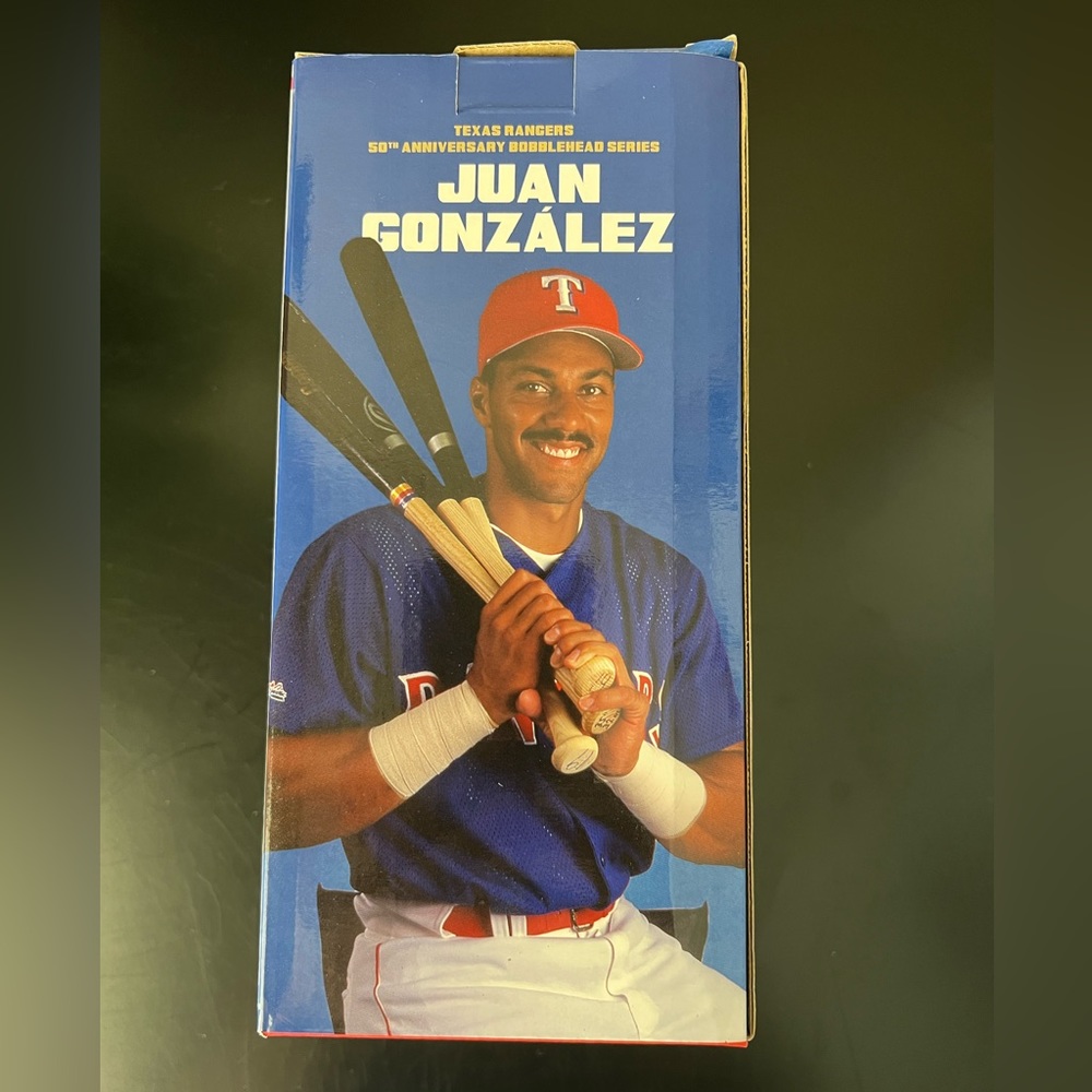 Texas Rangers Juan Gonzalez Bobble Head - Picture 7 of 9